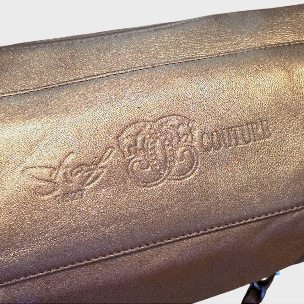 Sharif Gold Embossed Shoulder Bag - Picture 2 of 15